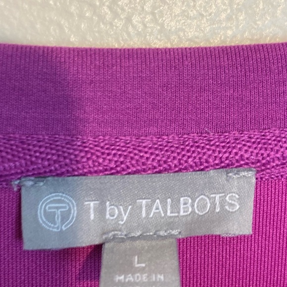 T by Talbots Comfy Athleisure Cozy Sweatshirt - Picture 3 of 5